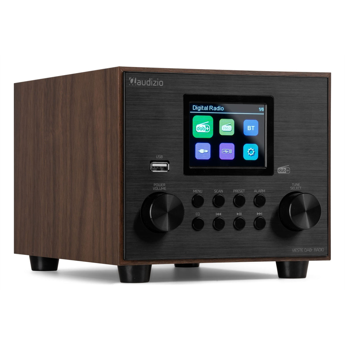 Audizio Vieste - Radio DAB+ con subwoofer Madera - Tempo Shop