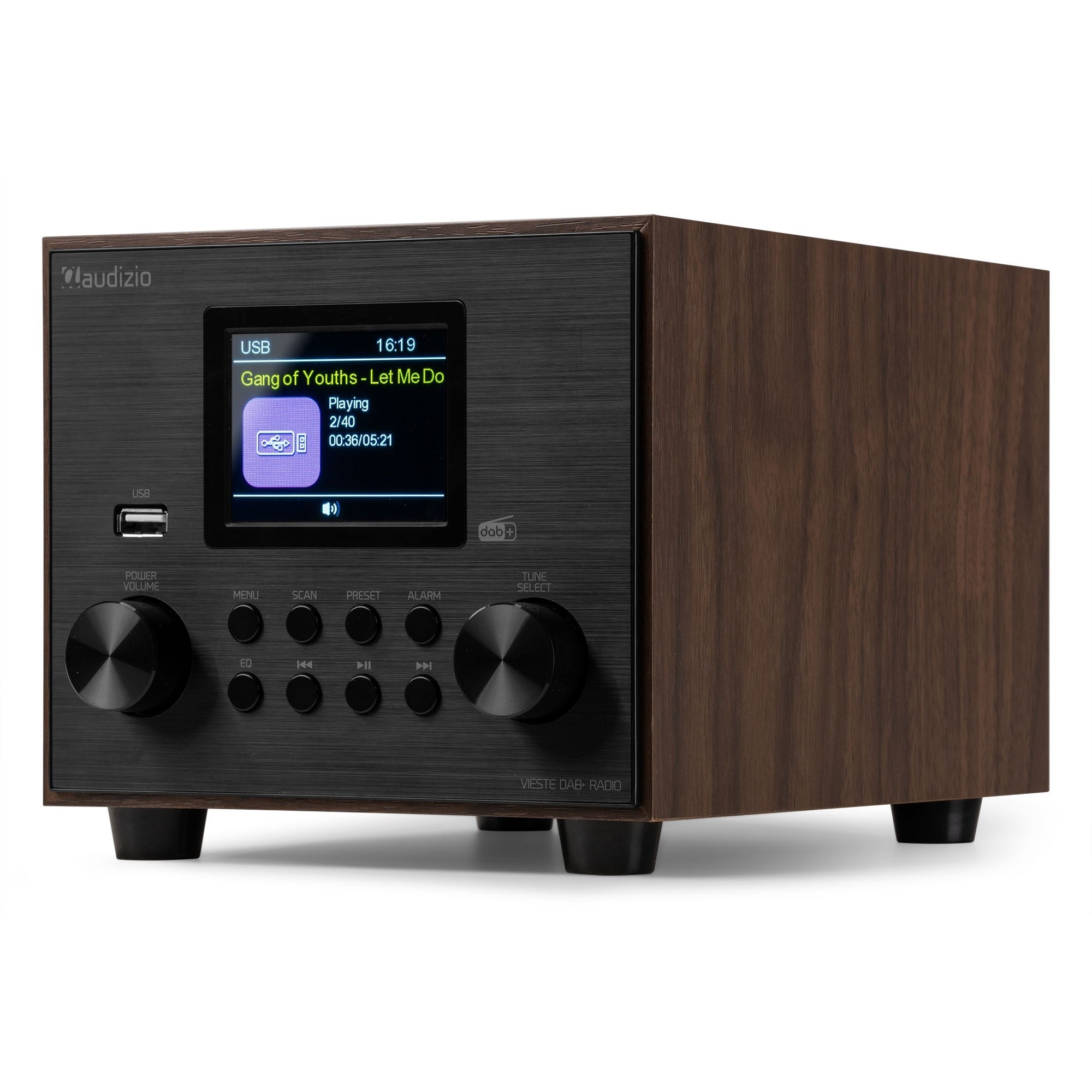 Audizio Vieste - Radio DAB+ con subwoofer Madera - Tempo Shop