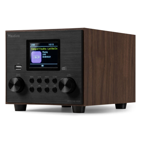 Audizio Vieste - Radio DAB+ con subwoofer Madera - Tempo Shop