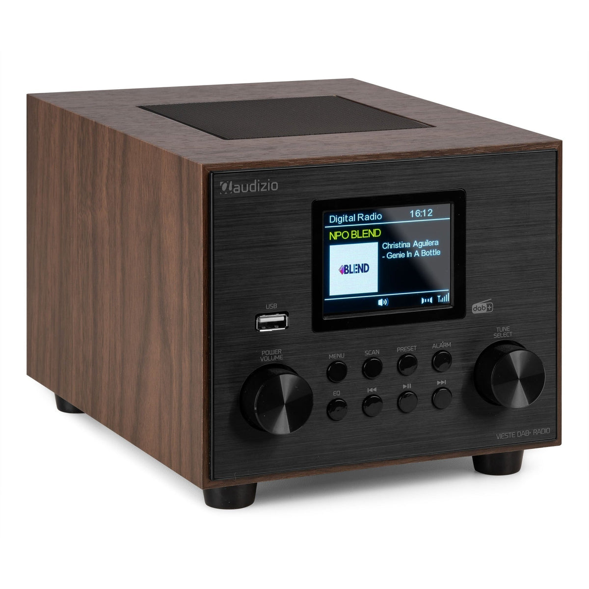 Audizio Vieste - Radio DAB+ con subwoofer Madera - Tempo Shop