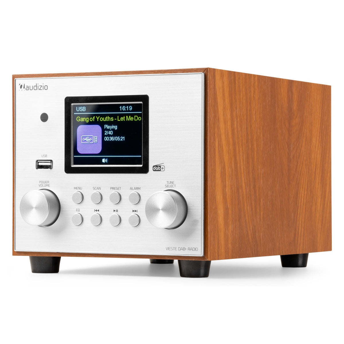 Audizio Vieste - Radio DAB+ con subwoofer Plata - Tempo Shop