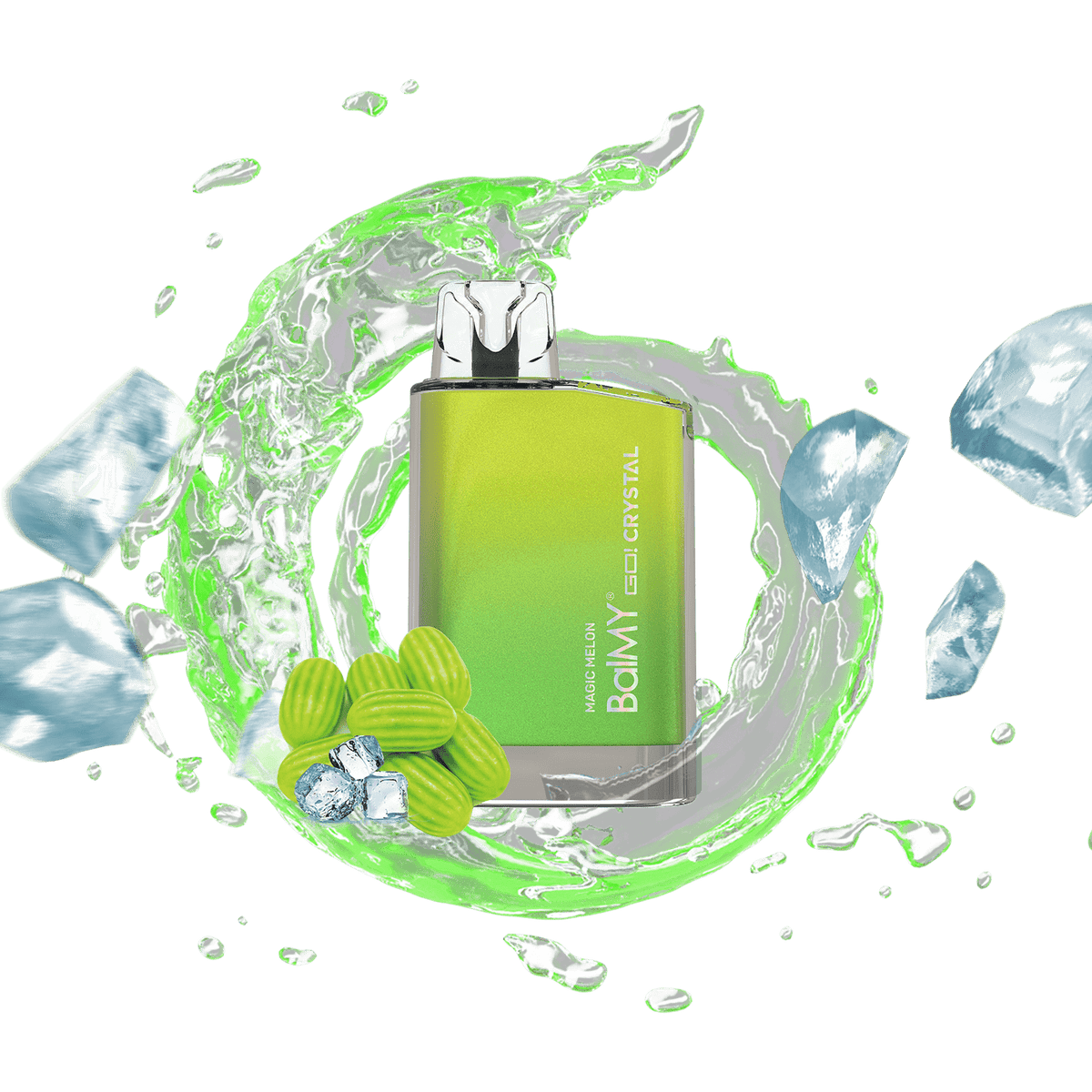 BalMY VAPER GO! Crystal - Vaporizador de sabores de 800 caladas - Tempo Shop