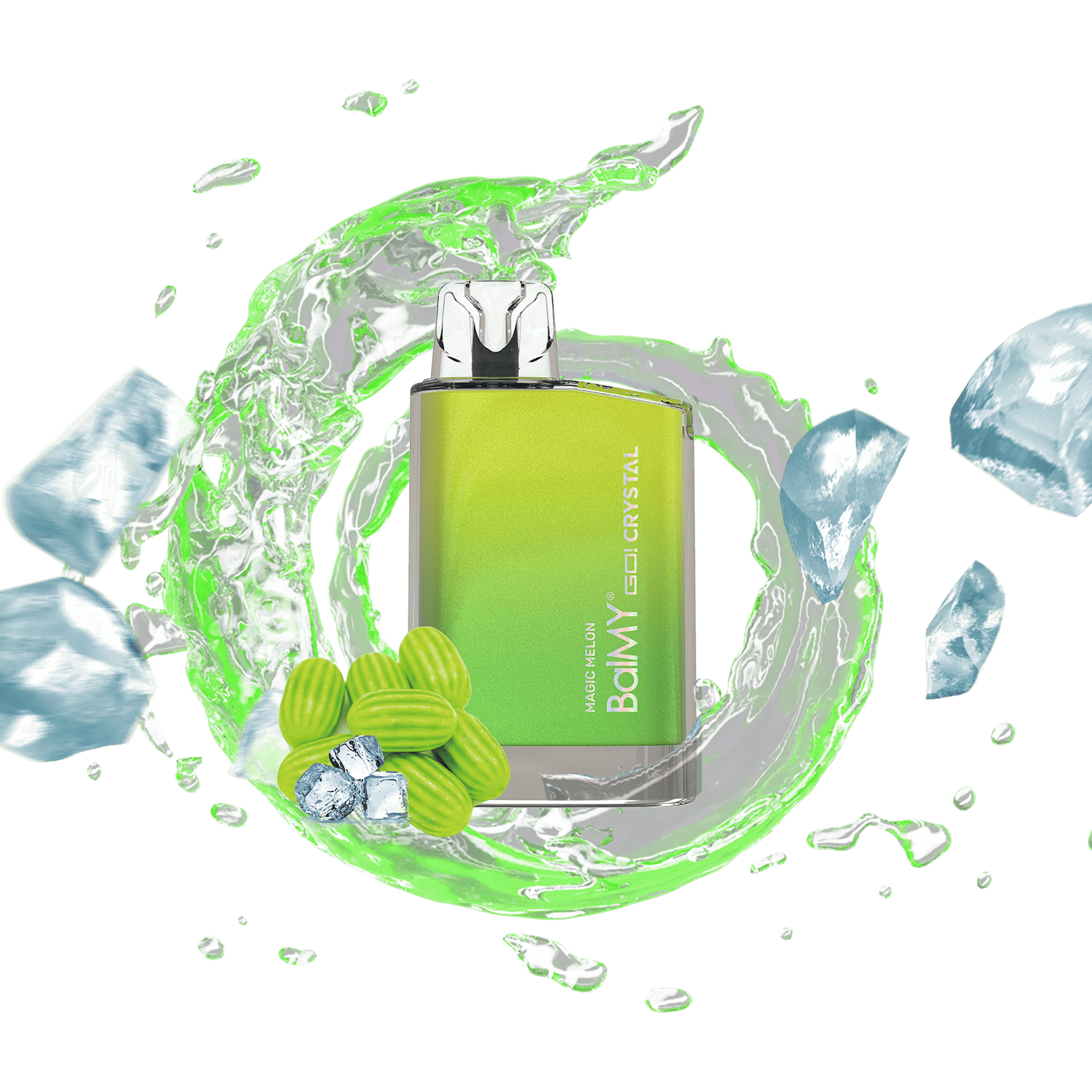 BalMY VAPER GO! Crystal - Vaporizador de sabores de 800 caladas - Tempo Shop