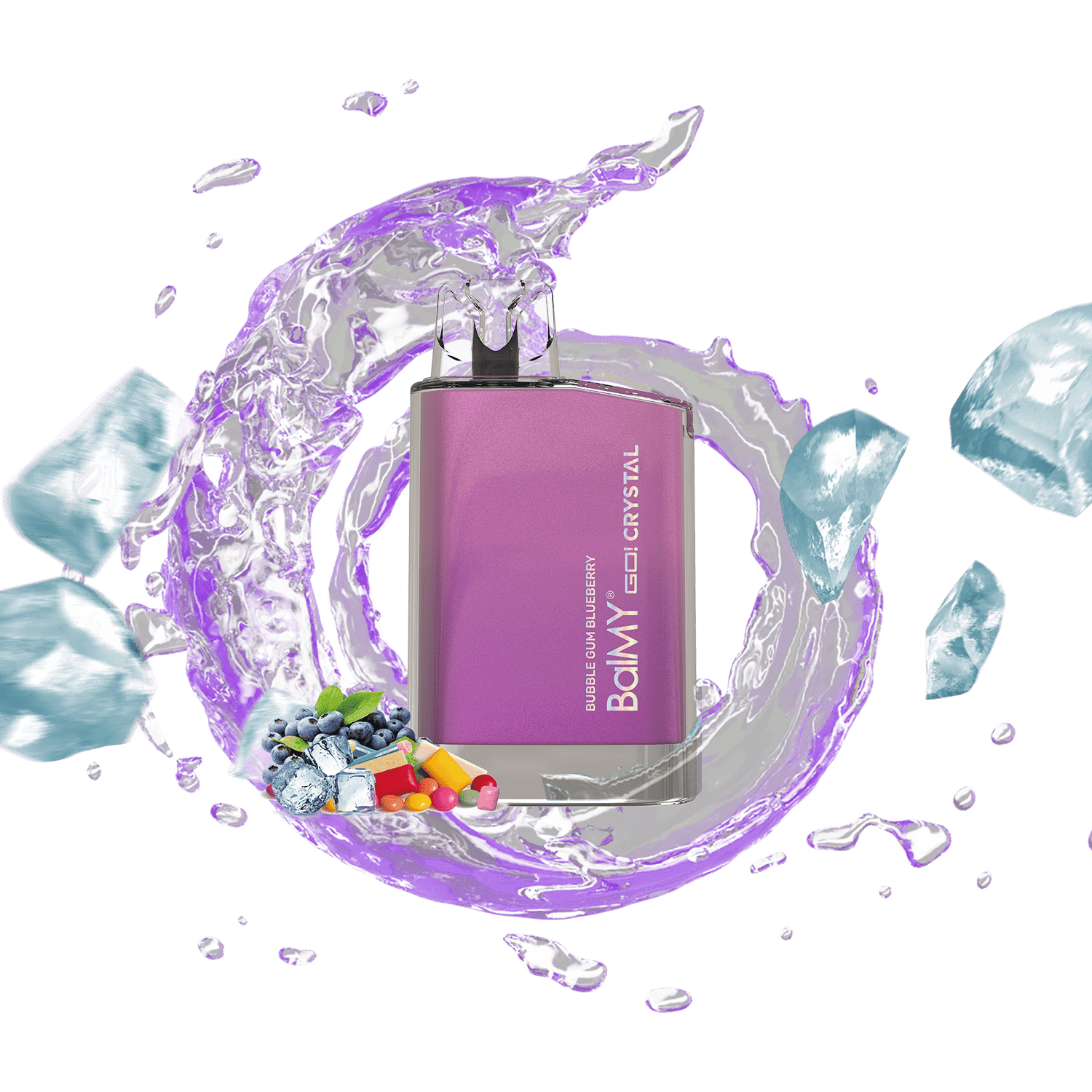 BalMY VAPER GO! Crystal - Vaporizador de sabores de 800 caladas - Tempo Shop