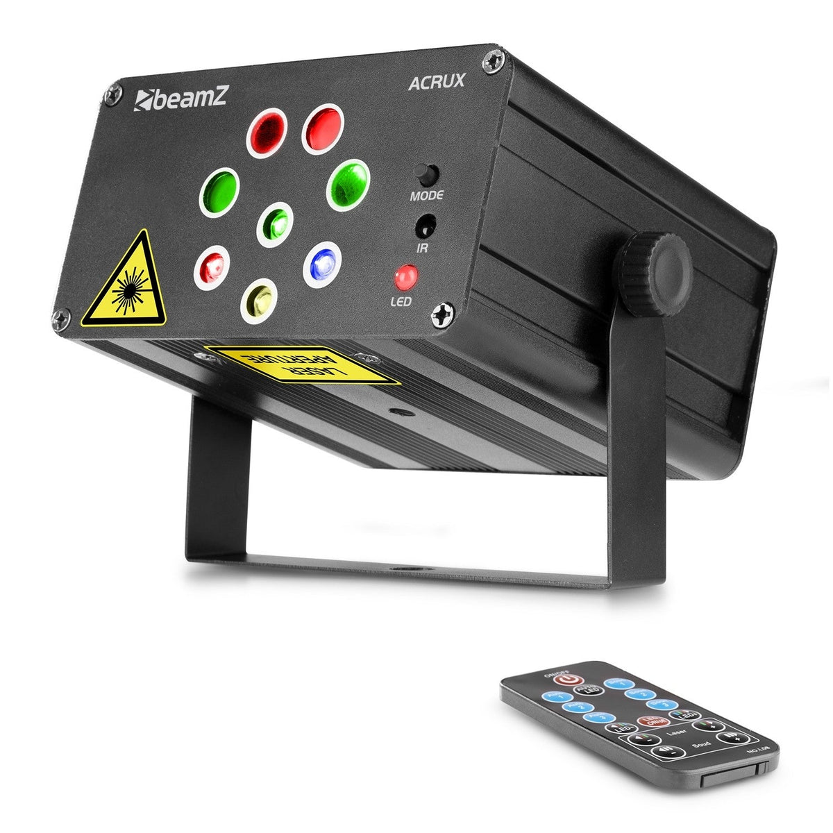 beamZ Acrux - Quatro R/G Party Laser con RGBW - Tempo Shop
