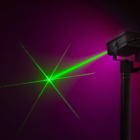 beamZ Acrux - Quatro R/G Party Laser con RGBW - Tempo Shop