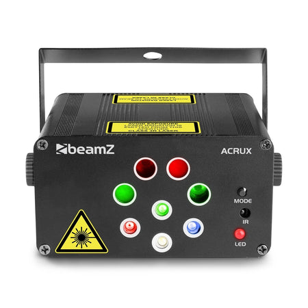 beamZ Acrux - Quatro R/G Party Laser con RGBW - Tempo Shop