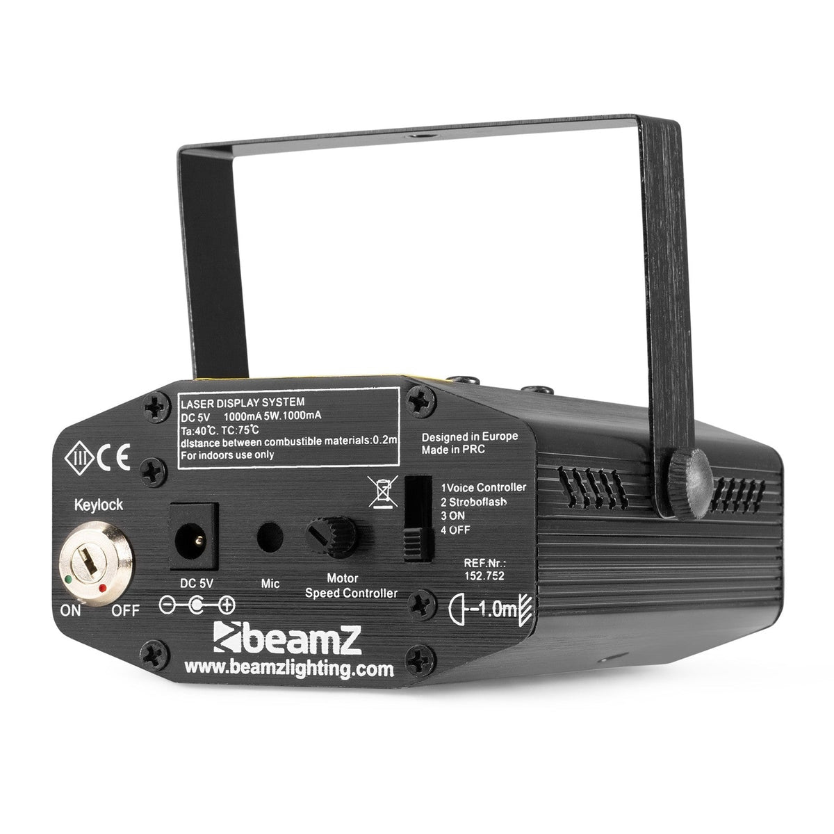 beamZ Apollo - Laser multipunto Rojo Verde - Tempo Shop