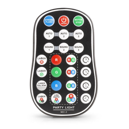 beamZ Athena - Laser RG Gobo con batería - Tempo Shop