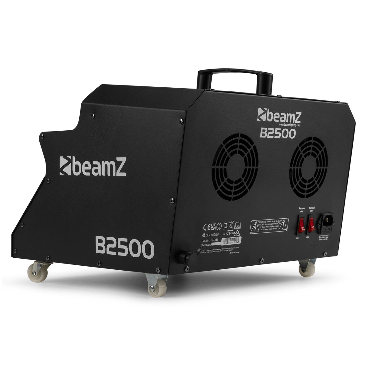 beamZ B2500 - Maquina de burbujas doble - Tempo Shop