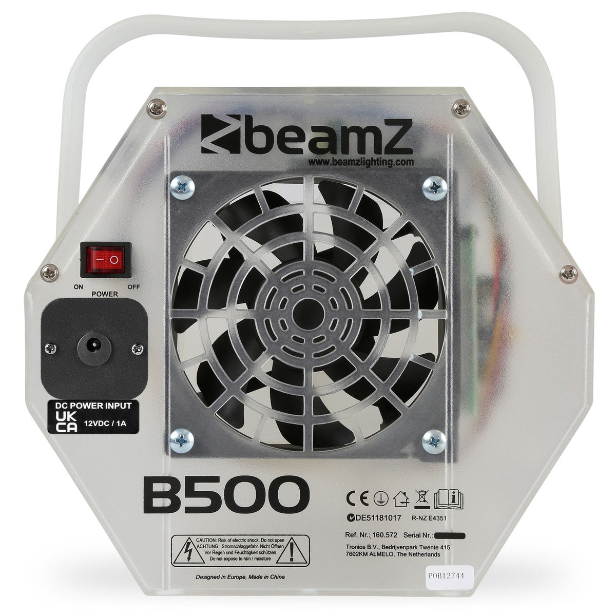 beamZ B500LED - Maquina de burbujas mediana con LED RGB - Tempo Shop