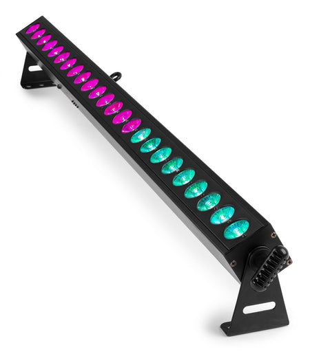 beamZ BBB243 - Barra LED 24x 3W RGB alimentada por batería - Tempo Shop
