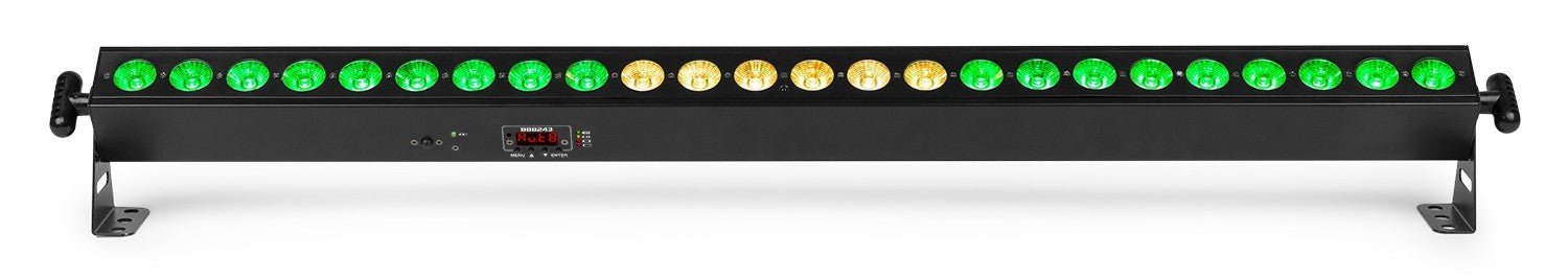 beamZ BBB243 - Barra LED 24x 3W RGB alimentada por batería - Tempo Shop