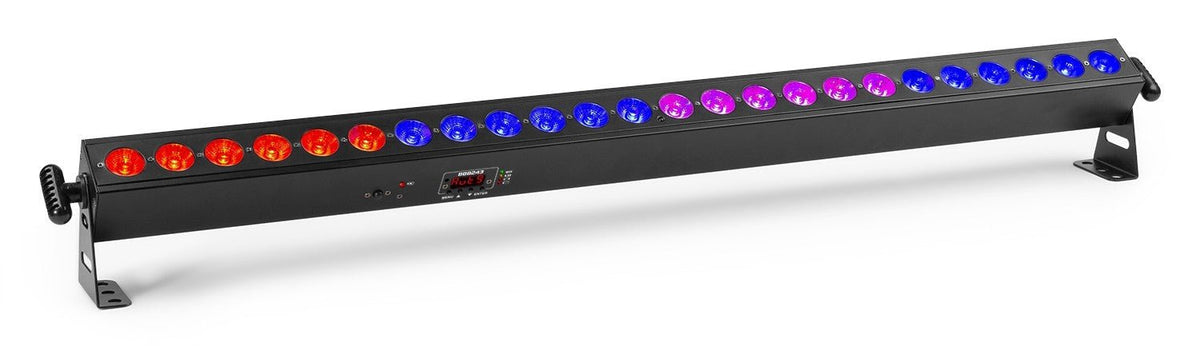 beamZ BBB243 - Barra LED 24x 3W RGB alimentada por batería - Tempo Shop