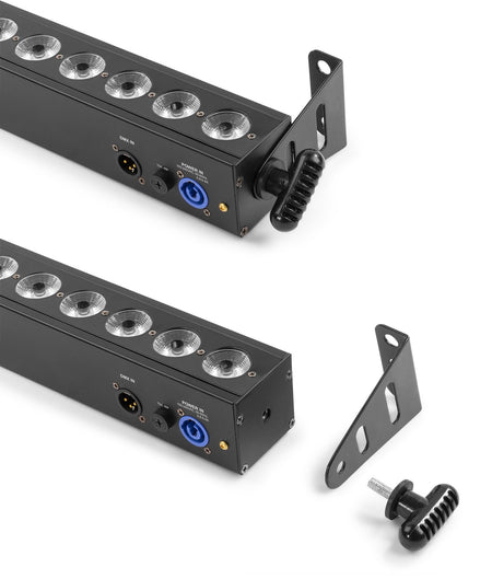 beamZ BBB243 - Barra LED 24x 3W RGB alimentada por batería - Tempo Shop