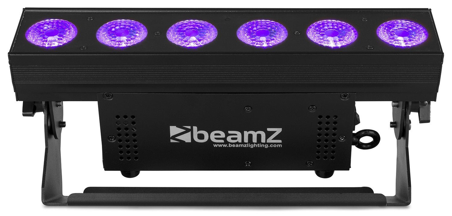 beamZ BBB612 - Barra con bateria 6x 12W - Tempo Shop