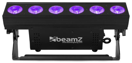 beamZ BBB612 - Barra con bateria 6x 12W - Tempo Shop