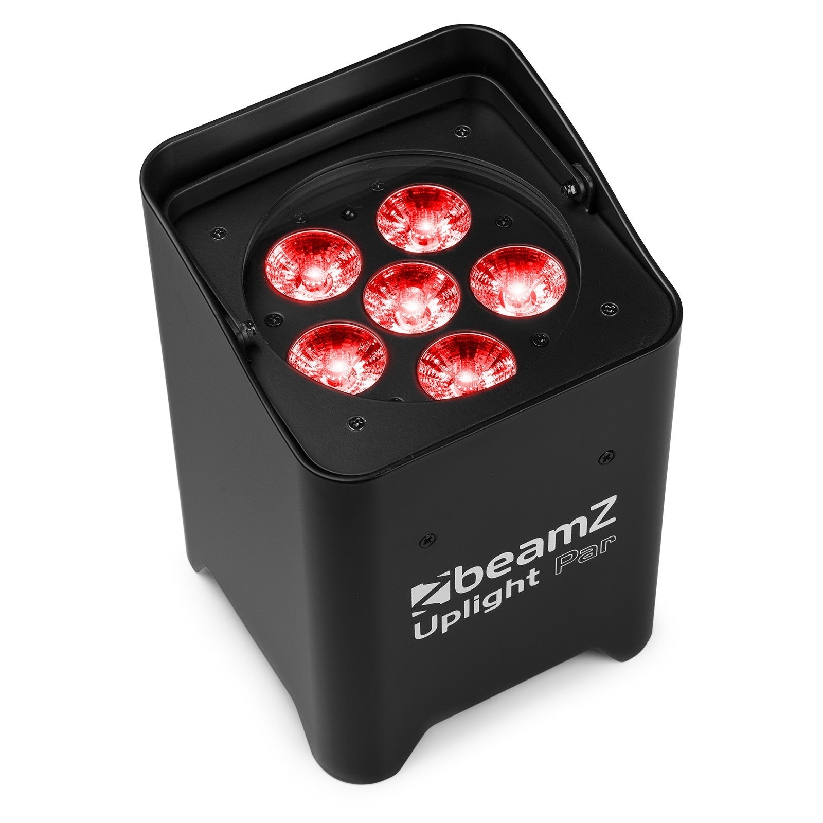 beamZ BBP62 - Conjuntos focos Uplight, 6 focos Uplights (in/out) en Flightcase con cargador - Tempo Shop