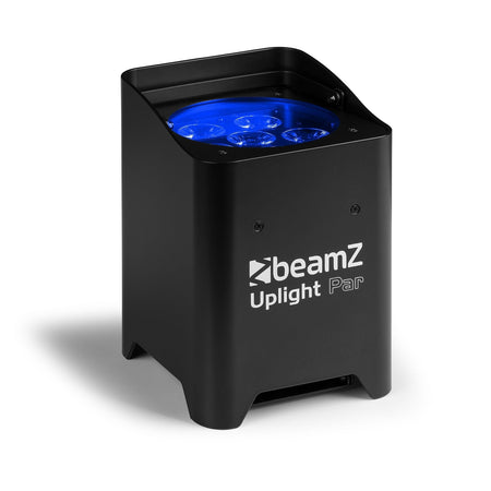 beamZ BBP62 - Conjuntos focos Uplight, 6 focos Uplights (in/out) en Flightcase con cargador - Tempo Shop
