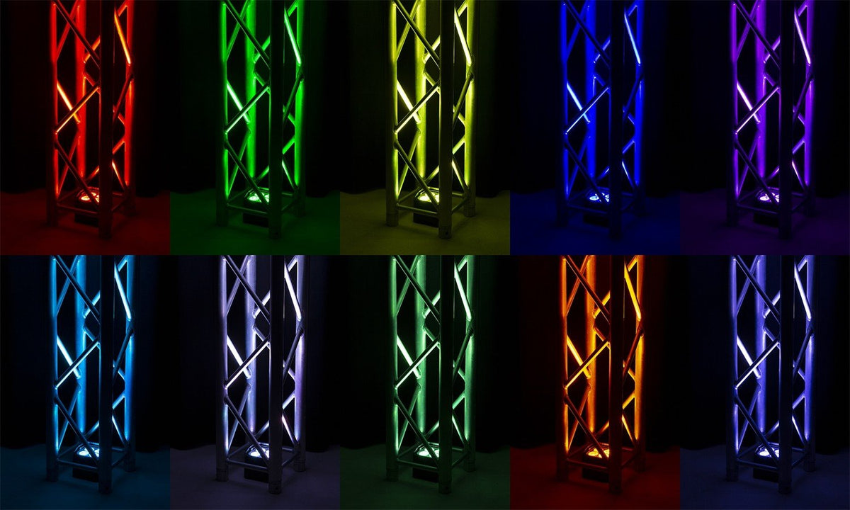 beamZ BBP90 - Foco Uplight a batería 4x 4W - Tempo Shop