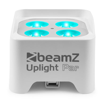 beamZ BBP90W - Foco Uplight a batería 4x 4W Blanco - Tempo Shop