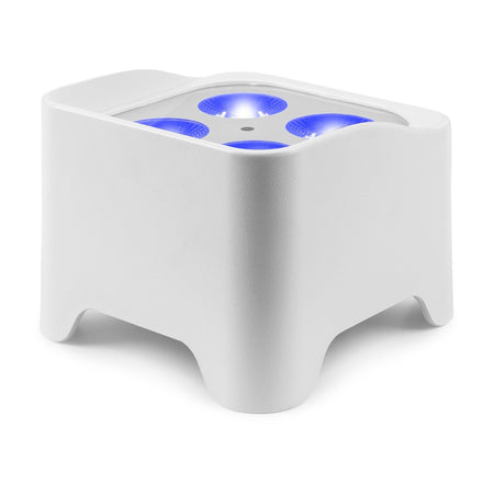 beamZ BBP90W - Foco Uplight a batería 4x 4W Blanco - Tempo Shop