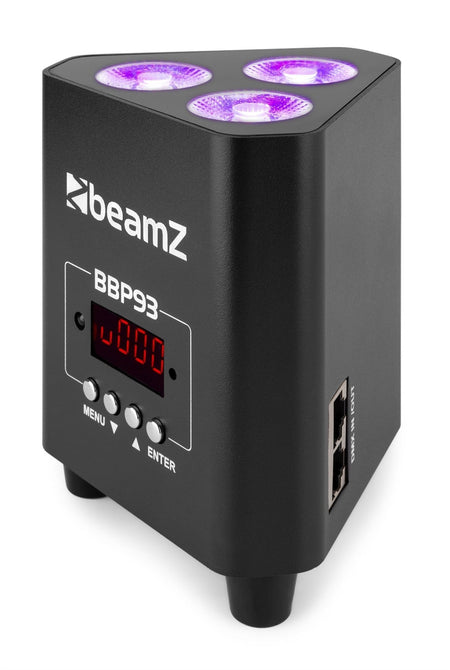 beamZ BBP93 - Foco PAR Batería 3x 10W - Tempo Shop