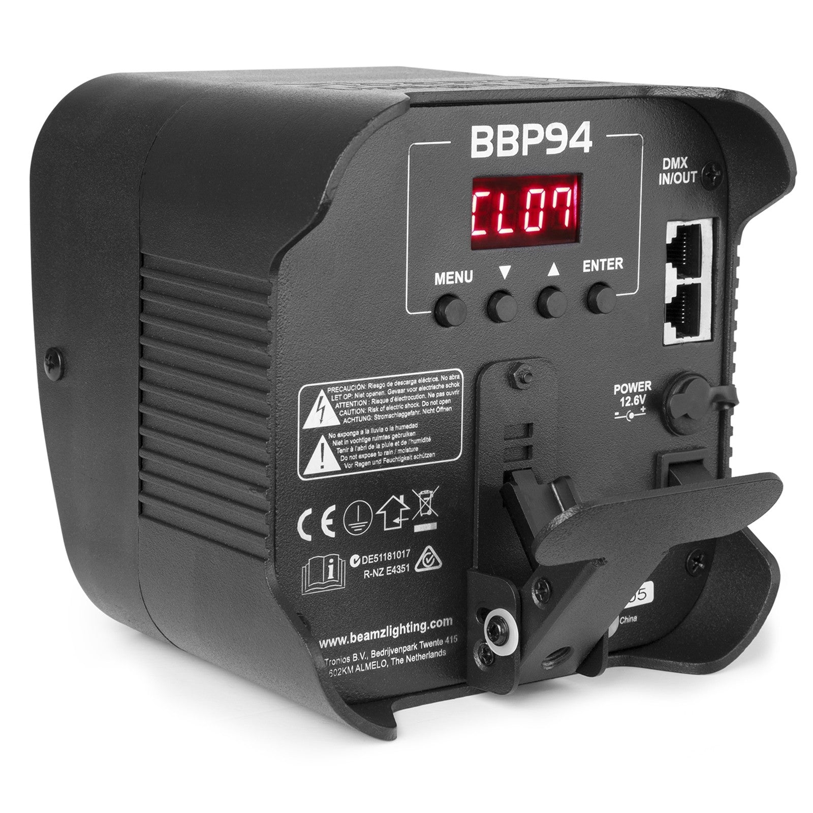 beamZ BBP94 - Foco PAR con batería 4x 10W - Tempo Shop