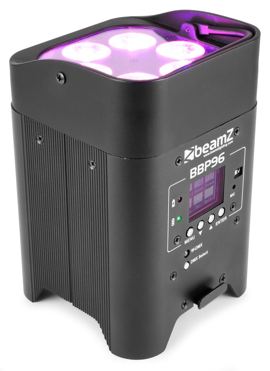 beamZ BBP96 - Foco Par con bateria 6x 12W - Tempo Shop