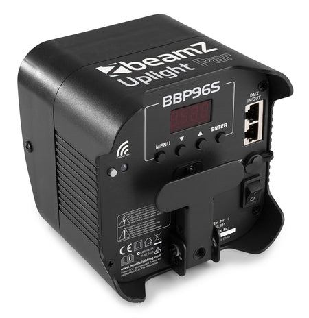 beamZ BBP96S - Foco PAR con bateria 6x 12W WDMX - Tempo Shop
