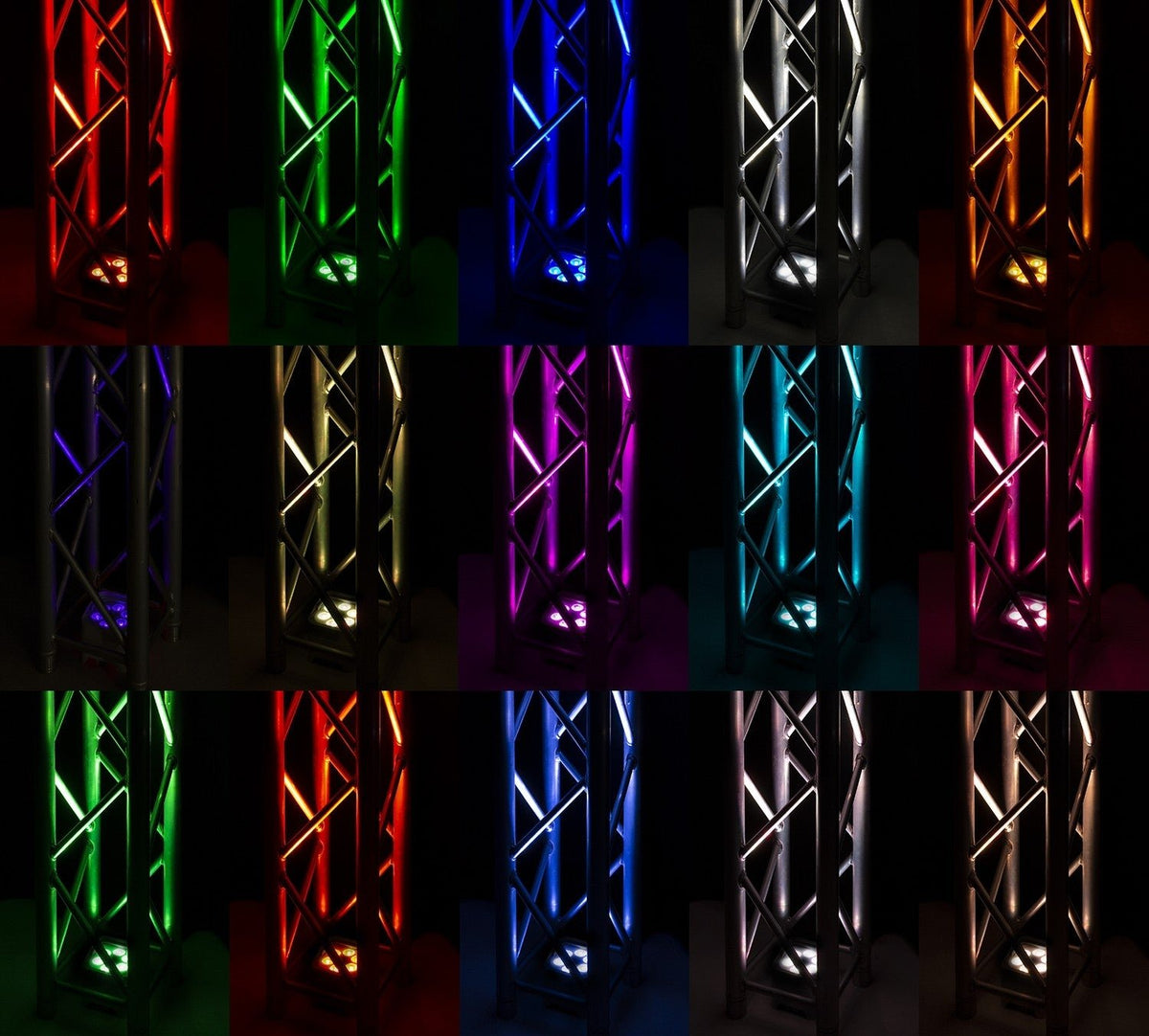 beamZ BBP96S - Foco PAR con bateria 6x 12W WDMX - Tempo Shop