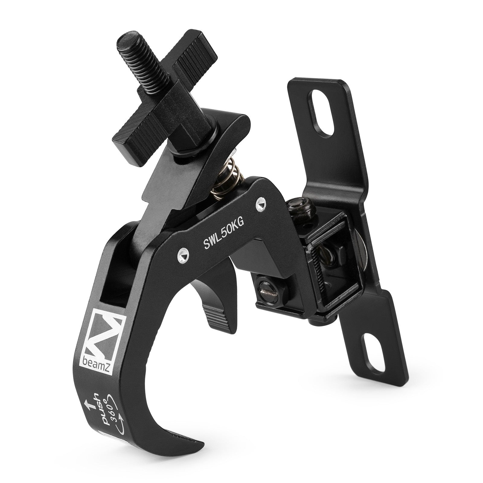 beamZ BC50B - 75M - Garra de agarre rápido tilt ajustable Negro - Tempo Shop