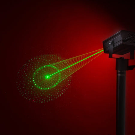 beamZ Acrux - Quatro R/G Party Laser con RGBW - Tempo Shop