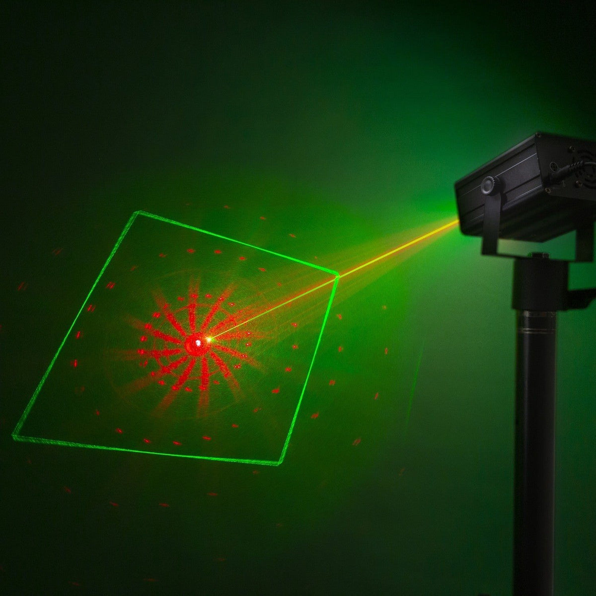 beamZ Acrux - Quatro R/G Party Laser con RGBW - Tempo Shop