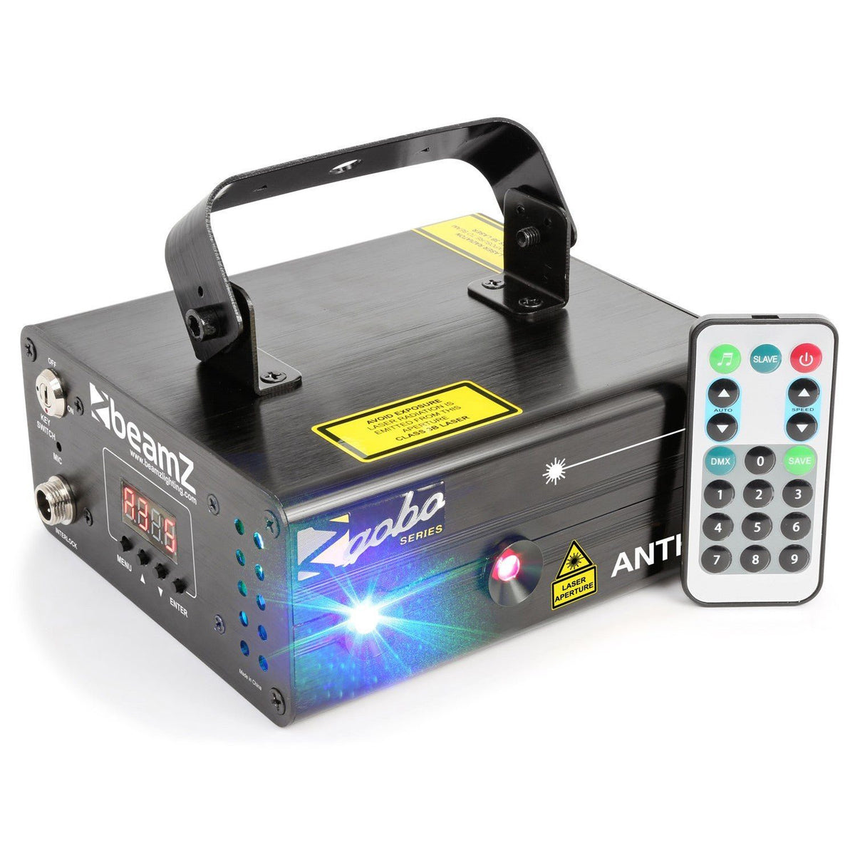 beamZ Anthe II - Doble Laser 600mW RGB Gobo DMX IRC - Tempo Shop