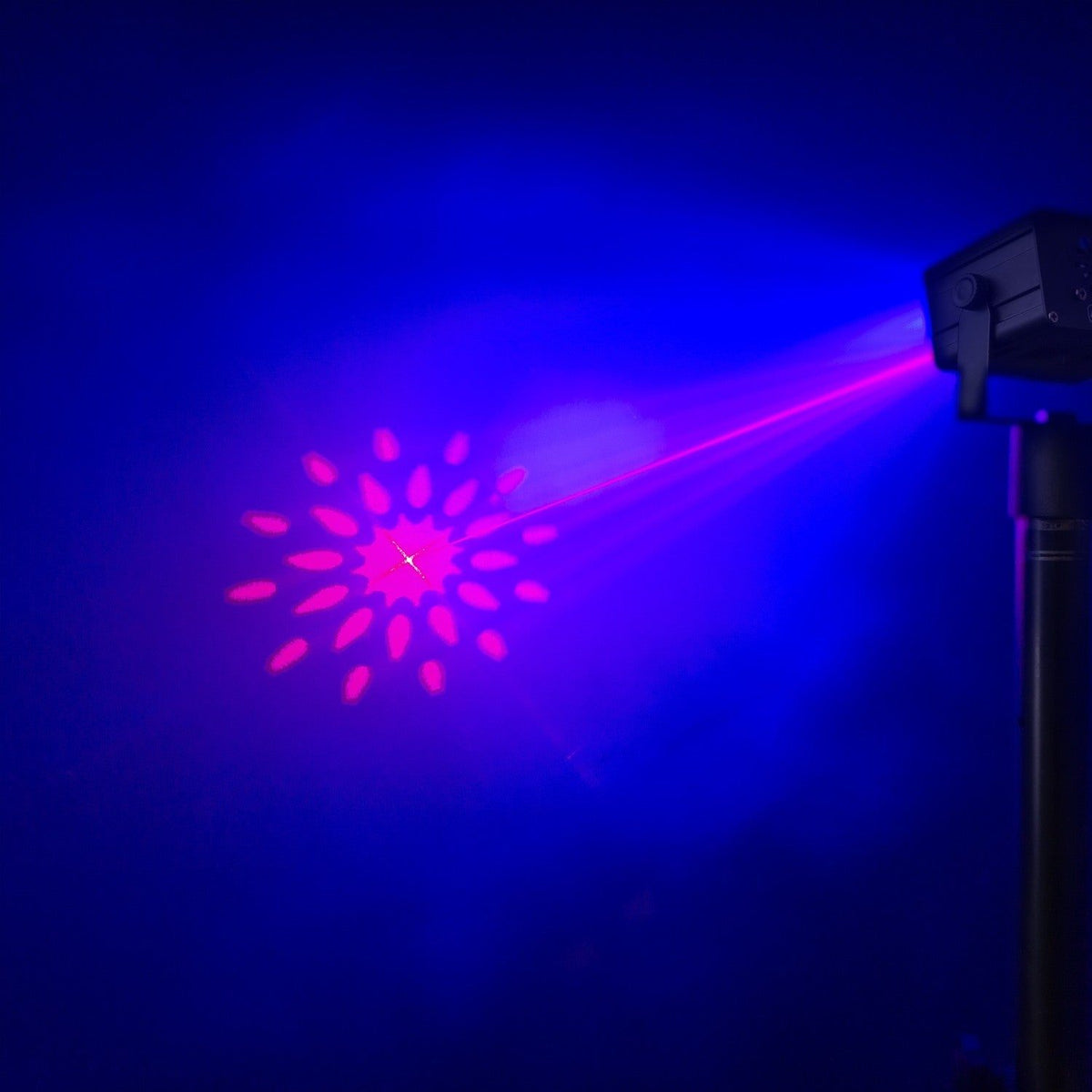 beamZ Athena - Laser RG Gobo con batería - Tempo Shop