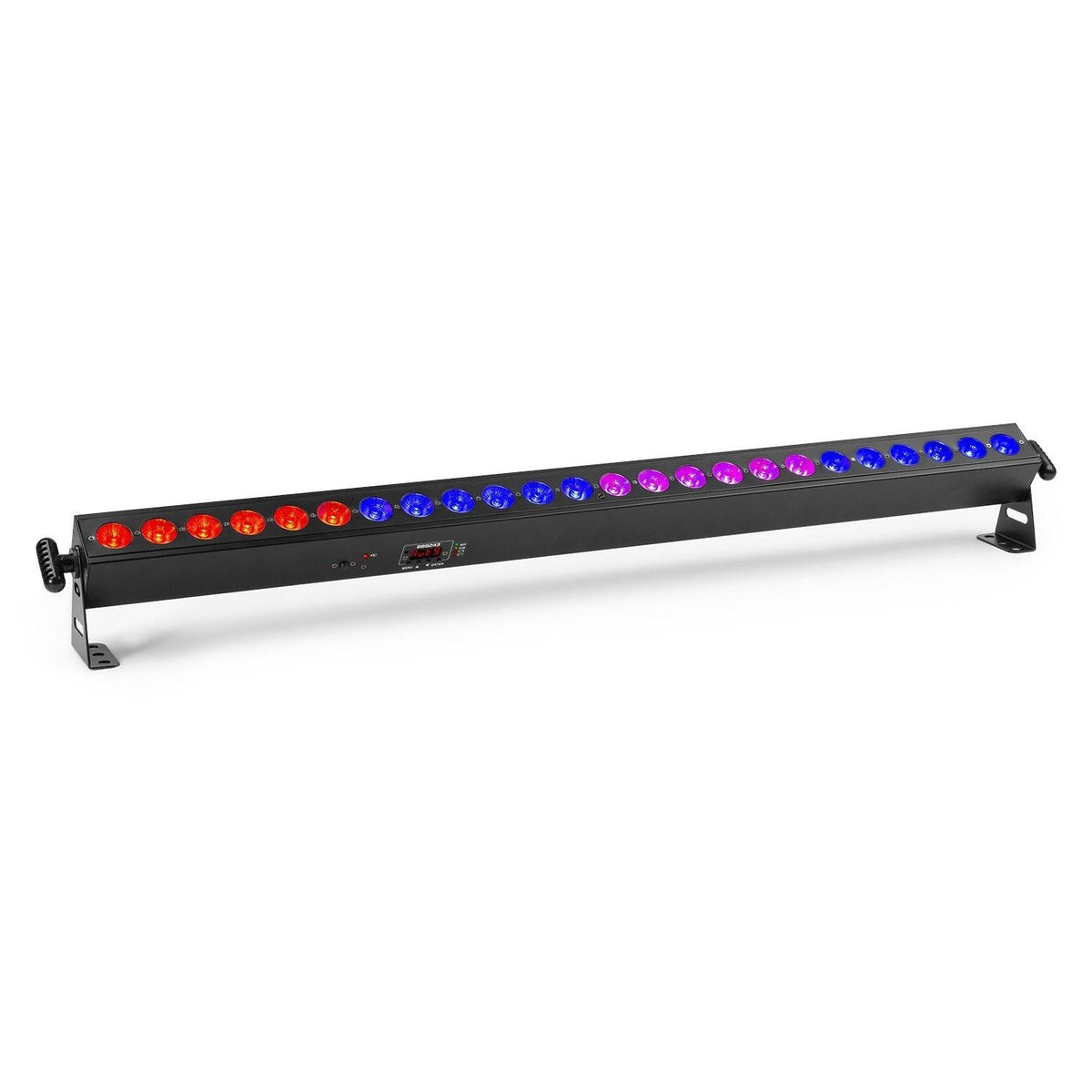 beamZ BBB243 - Barra LED 24x 3W RGB alimentada por batería - Tempo Shop