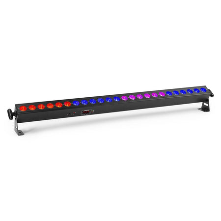 beamZ BBB243 - Barra LED 24x 3W RGB alimentada por batería - Tempo Shop