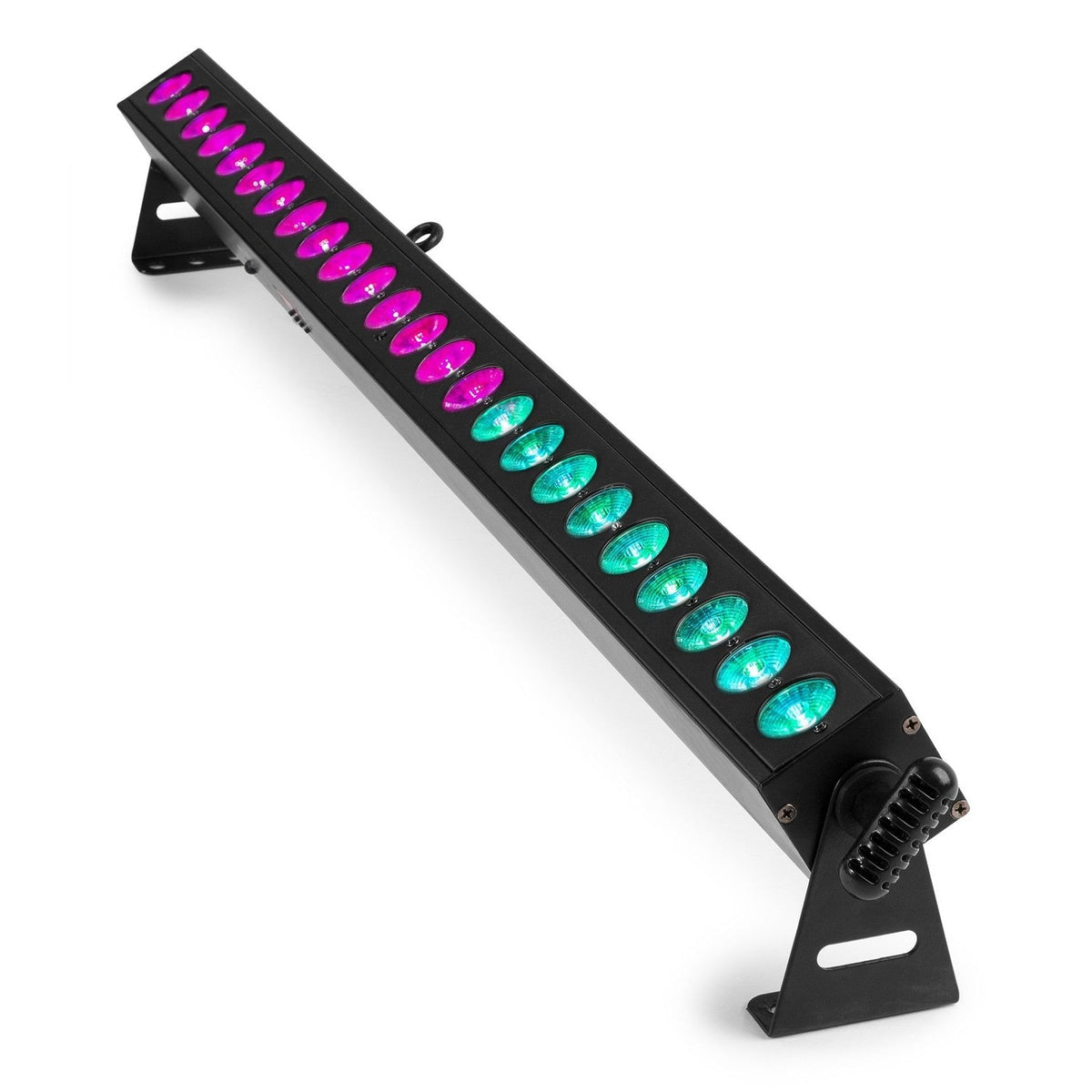 beamZ BBB243 - Barra LED 24x 3W RGB alimentada por batería - Tempo Shop