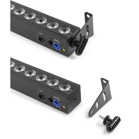 beamZ BBB243 - Barra LED 24x 3W RGB alimentada por batería - Tempo Shop