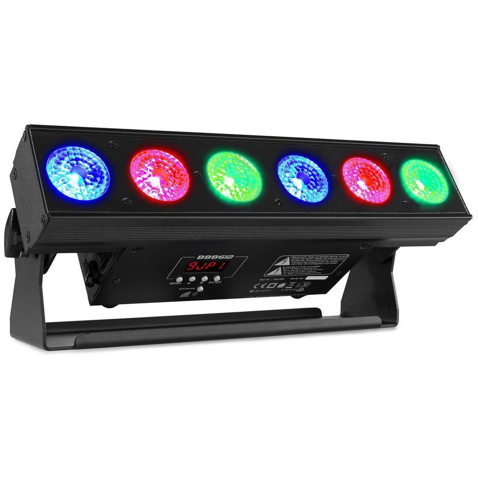 beamZ BBB612 - Barra con bateria 6x 12W - Tempo Shop