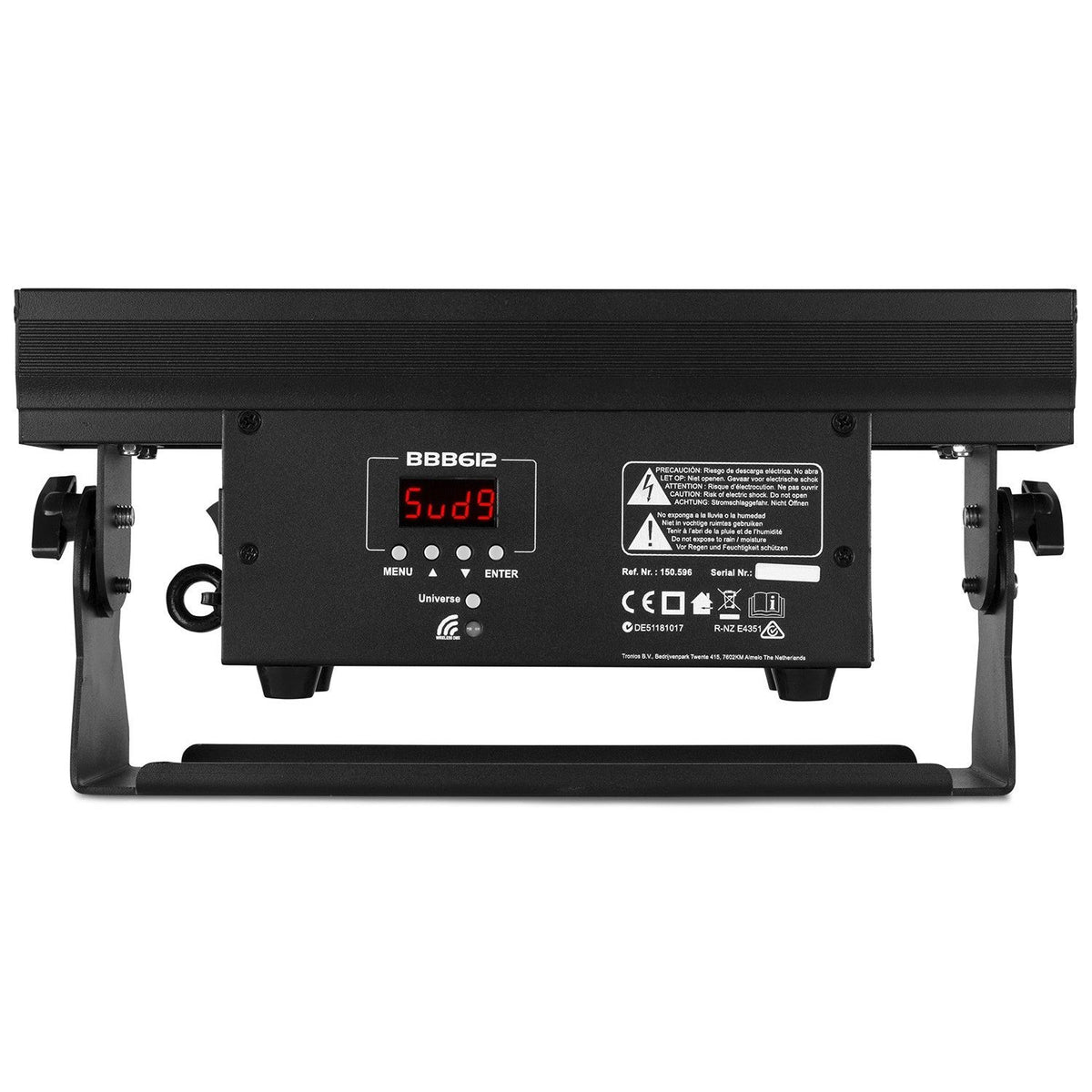 beamZ BBB612 - Barra con bateria 6x 12W - Tempo Shop