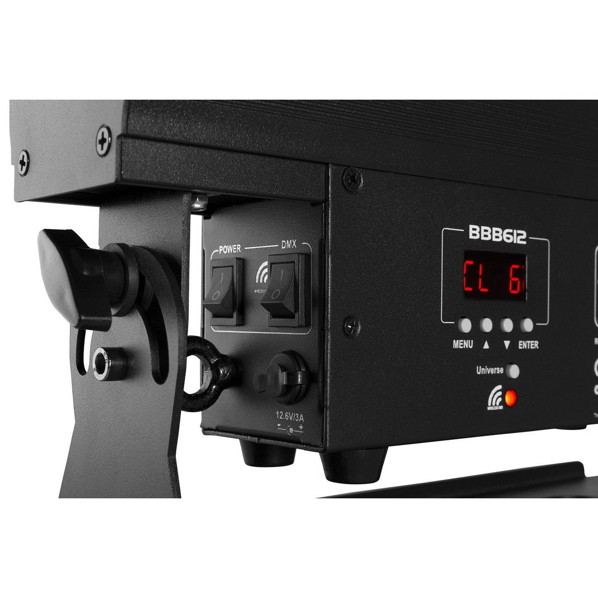 beamZ BBB612 - Barra con bateria 6x 12W - Tempo Shop