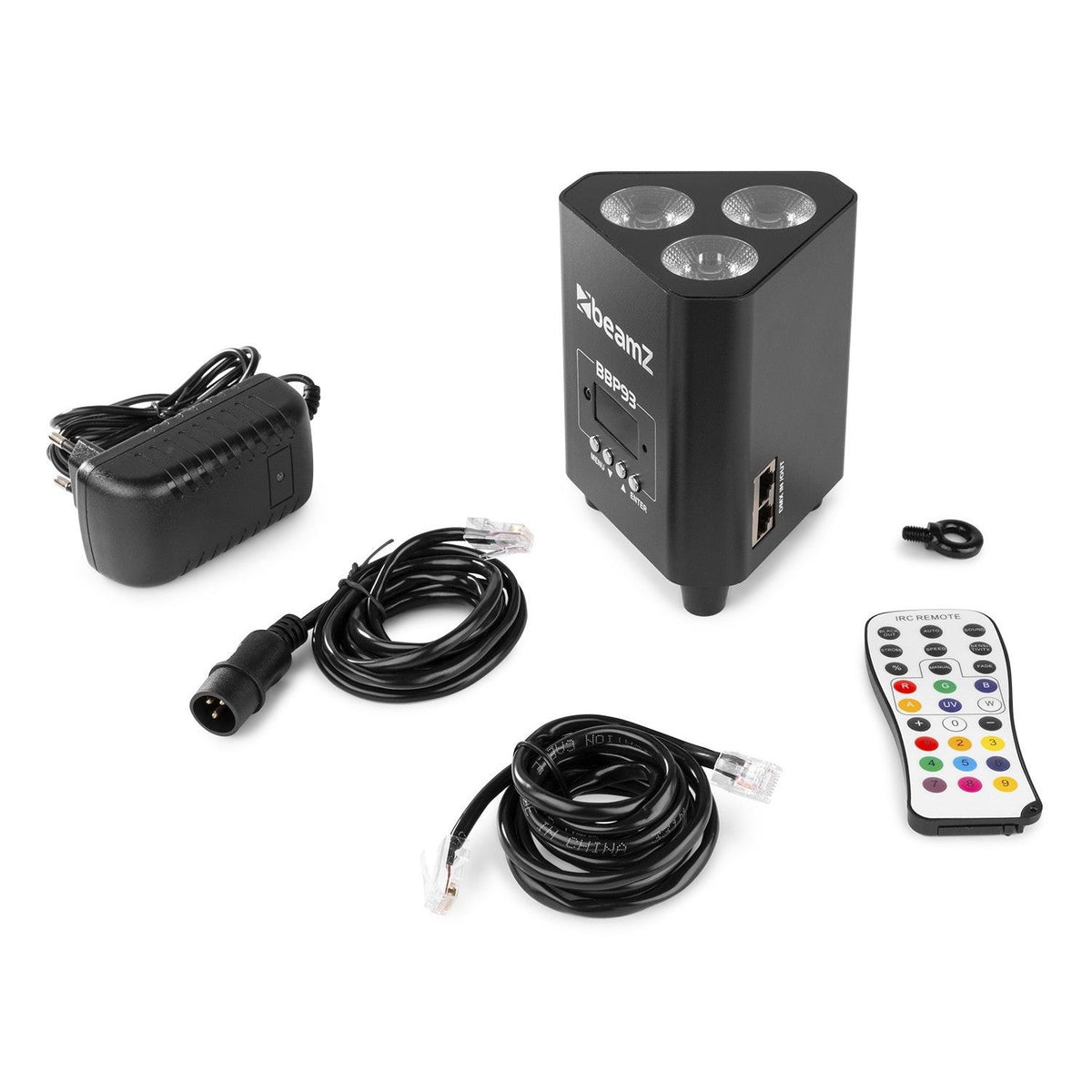 beamZ BBP93 - Foco PAR Batería 3x 10W - Tempo Shop