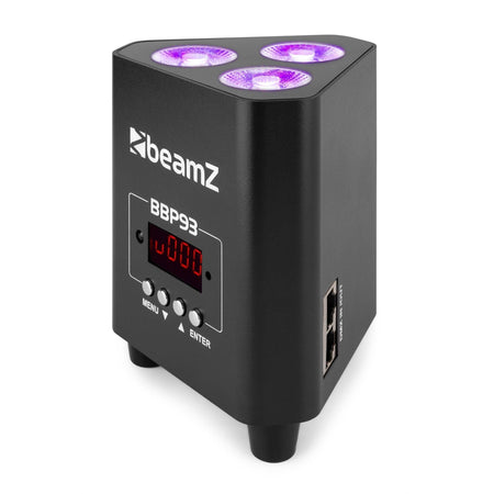 beamZ BBP93 - Foco PAR Batería 3x 10W - Tempo Shop
