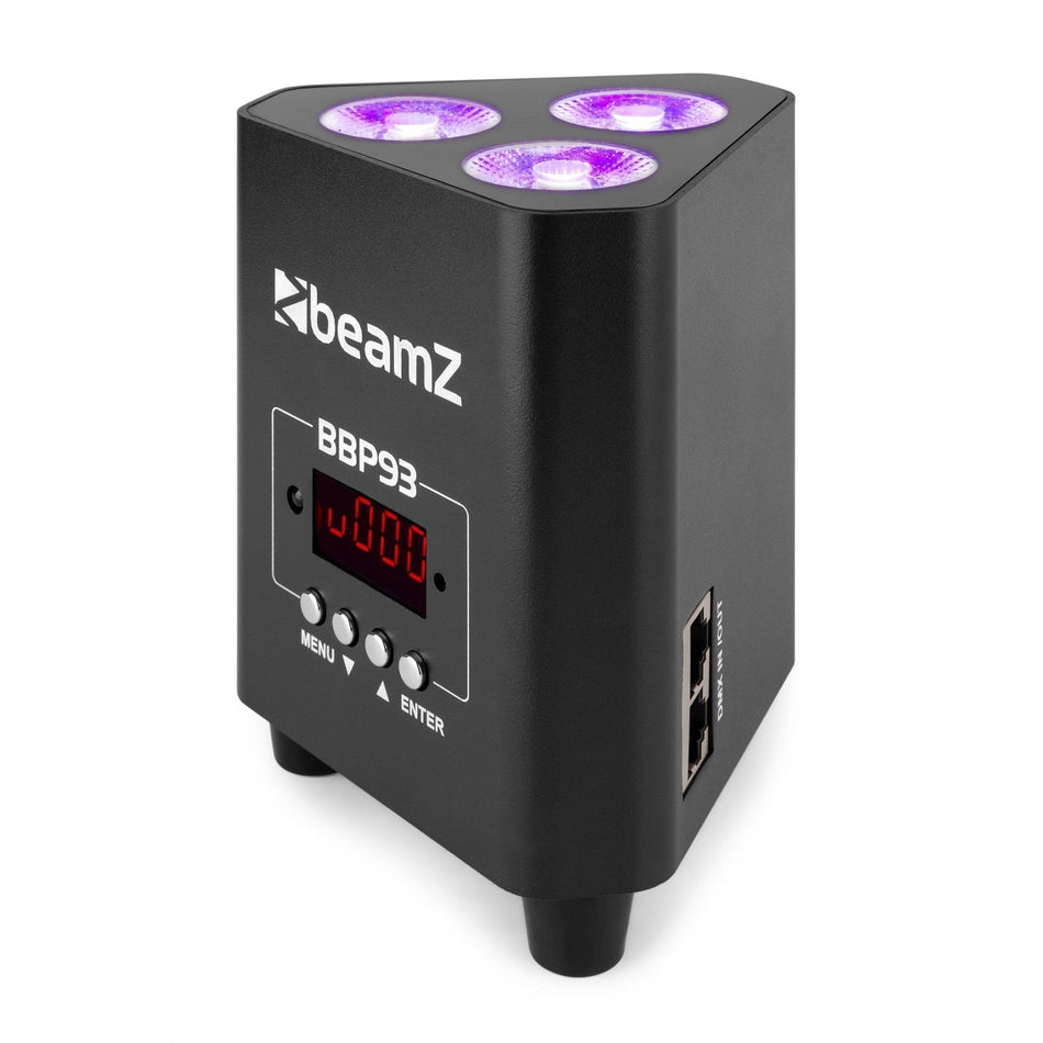 beamZ BBP93 - Foco PAR Batería 3x 10W - Tempo Shop