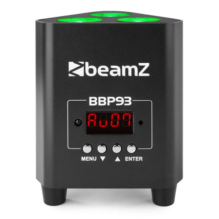 beamZ BBP93 - Foco PAR Batería 3x 10W - Tempo Shop