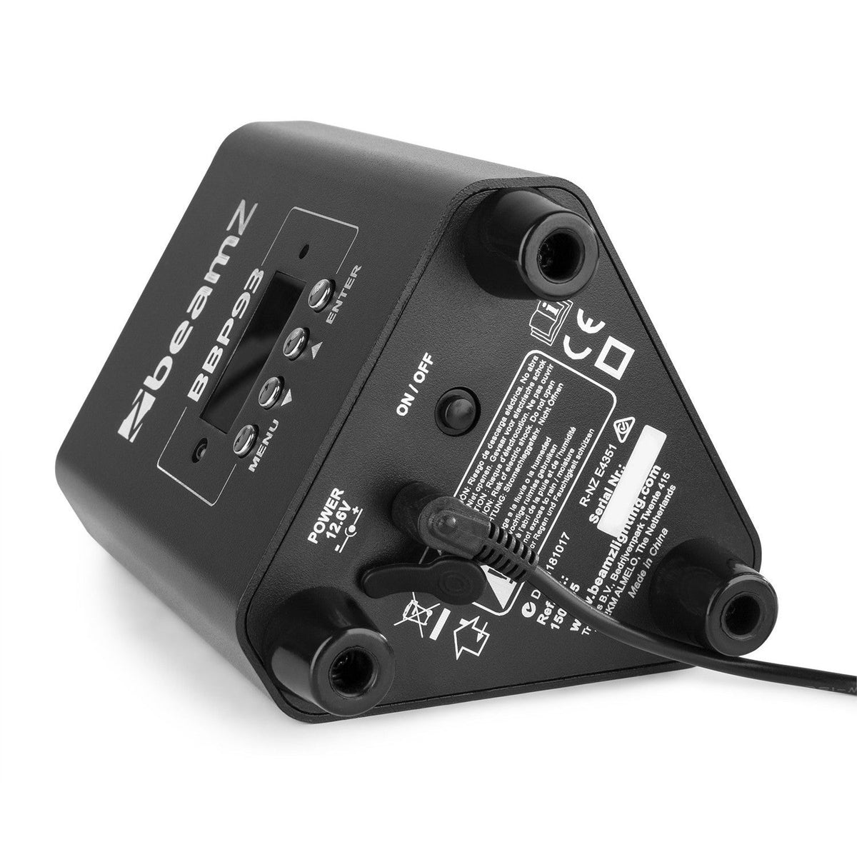 beamZ BBP93 - Foco PAR Batería 3x 10W - Tempo Shop