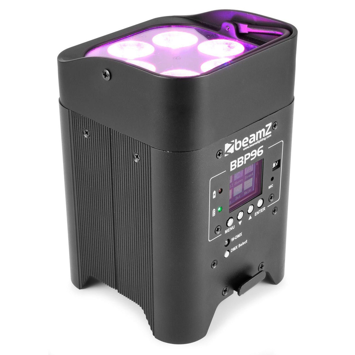 beamZ BBP96 - Foco Par con bateria 6x 12W - Tempo Shop