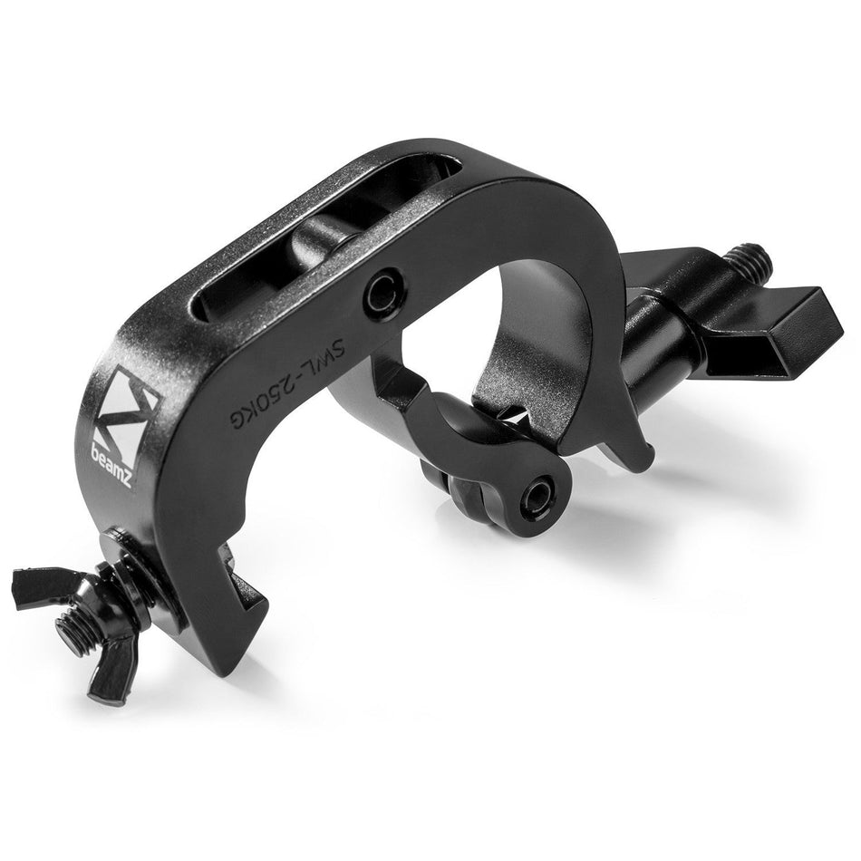 beamZ BC50B - 250Q - Garra de gancho Slimline 250kg Negra - Tempo Shop
